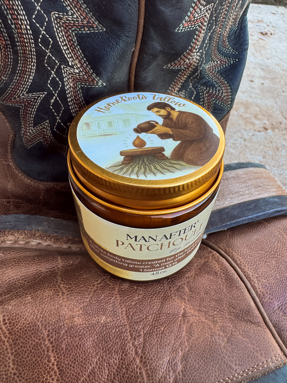 Man After’ Patchouli Tallow