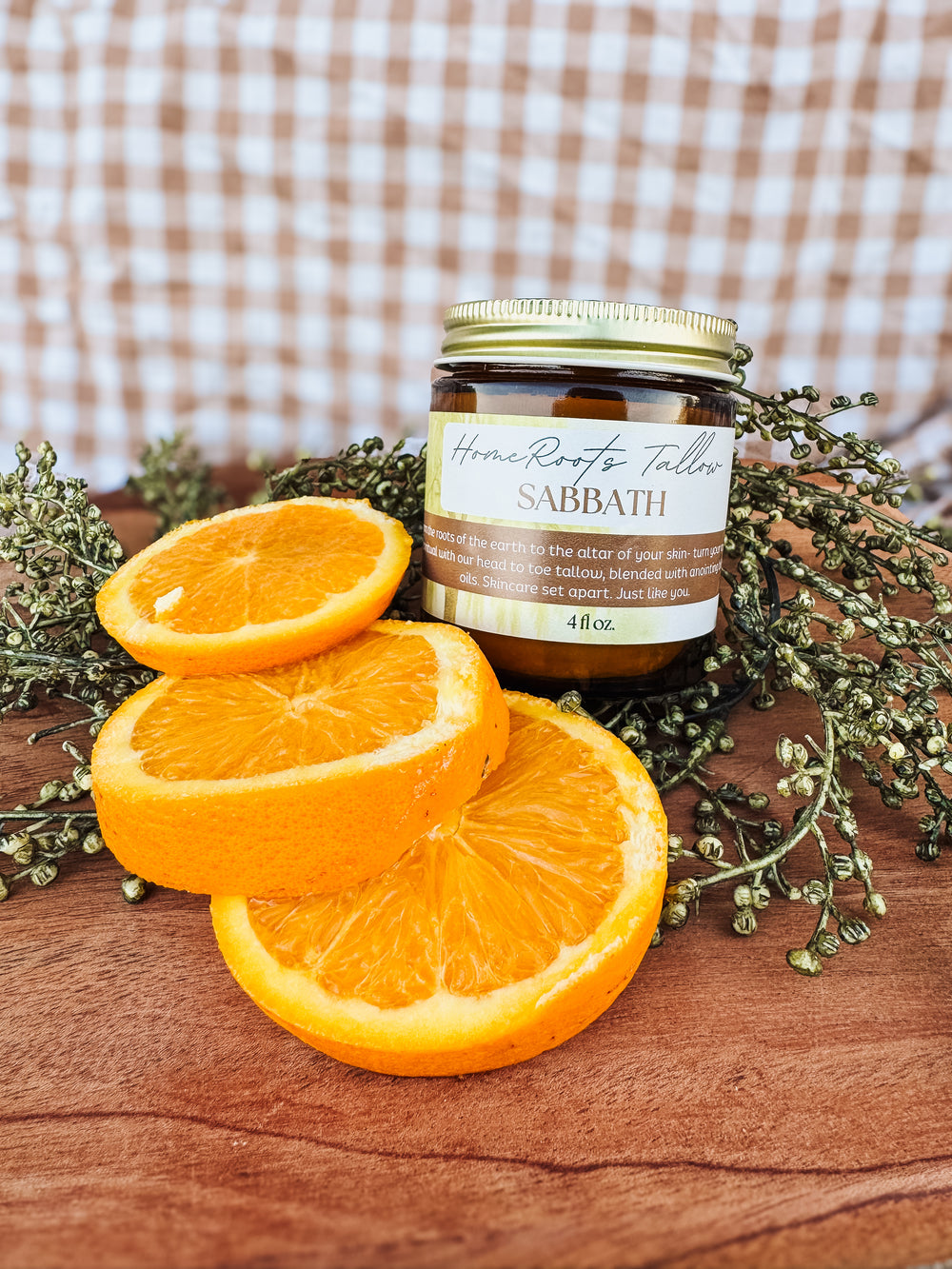 Sabbath Tallow (Orange + Vanilla)
