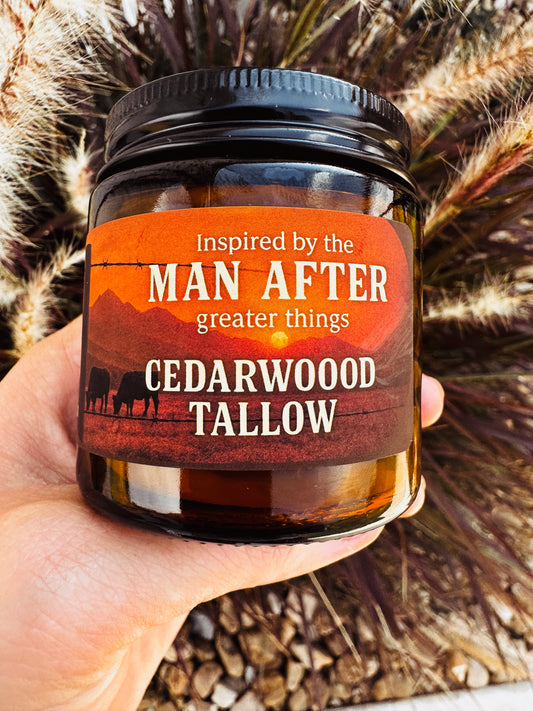 Man After’ Cedarwood Tallow