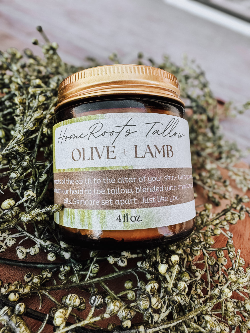 Olive + Lamb Tallow (Unscented)