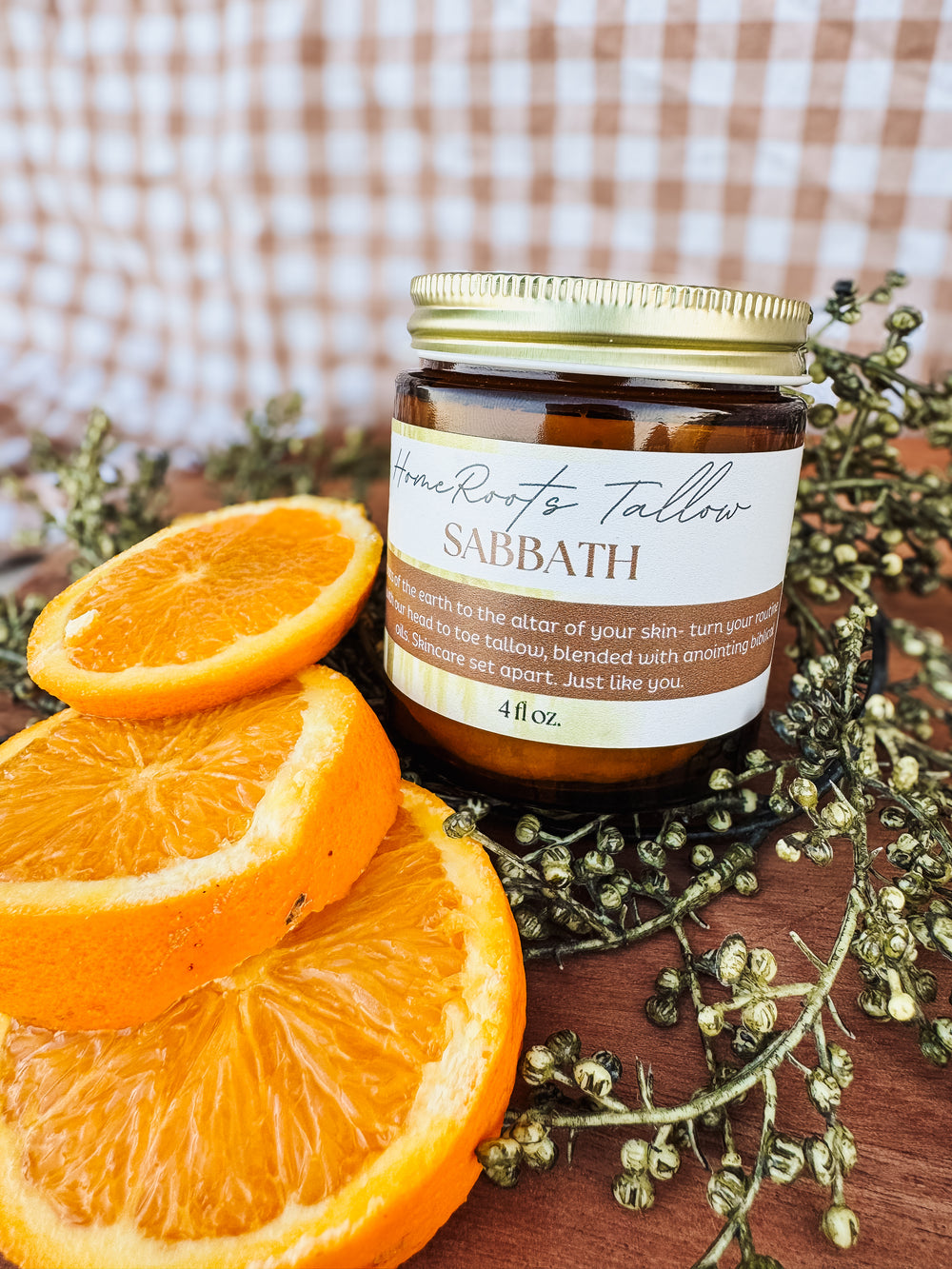 Sabbath Tallow (Orange + Vanilla)