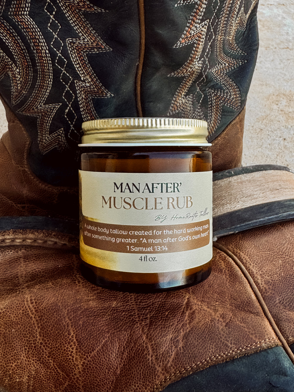 Man After’ Muscle Rub Tallow