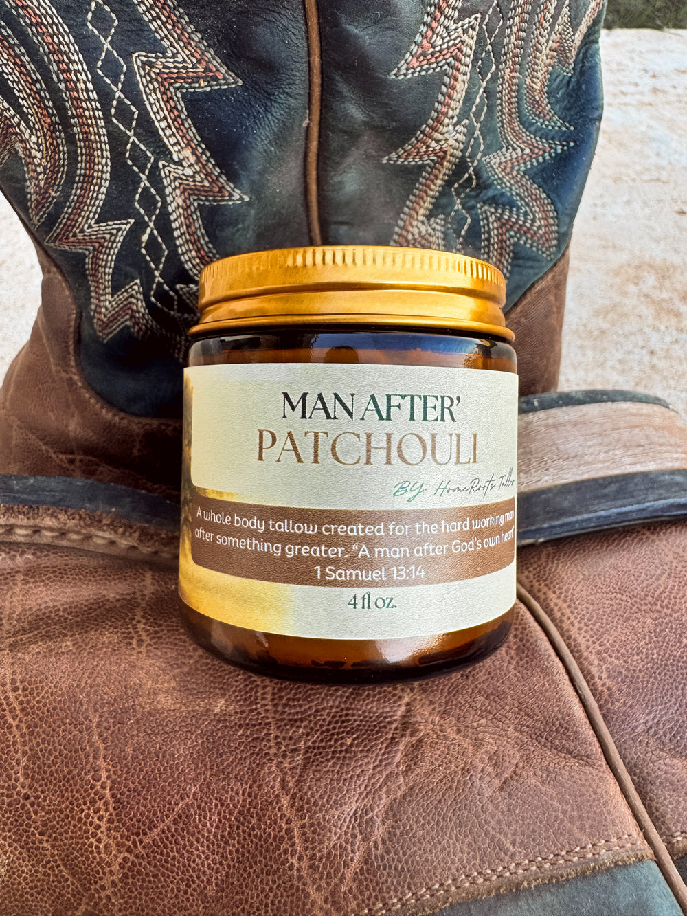 Man After’ Patchouli Tallow