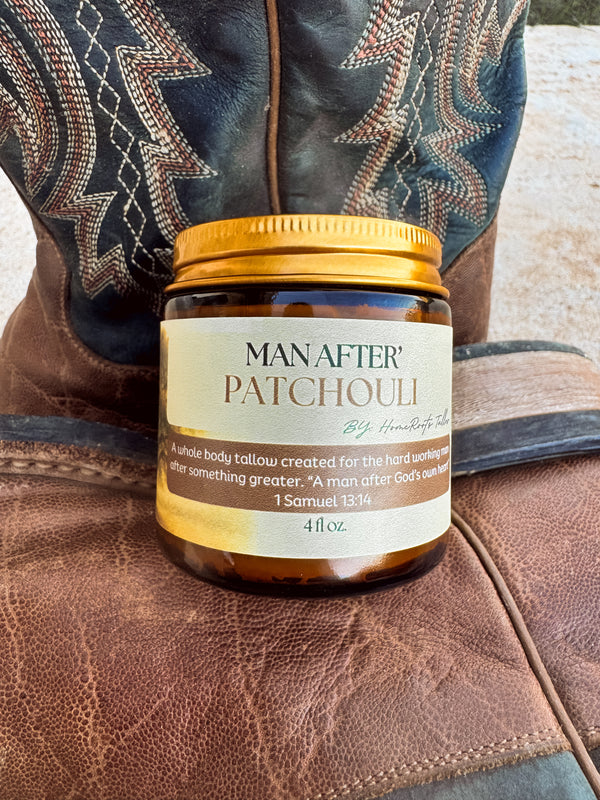 Man After’ Cedarwood + Patchouli