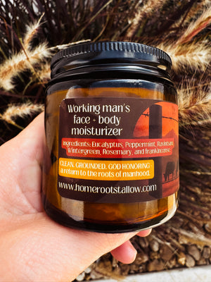 Man After’ Muscle Rub Tallow