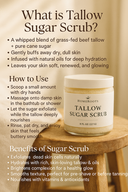 Sabbath Tallow Sugar Scrub