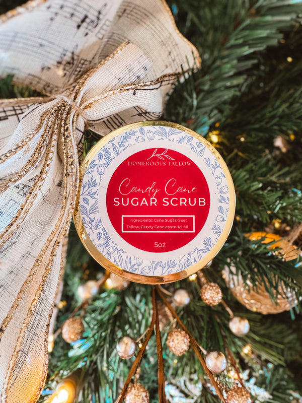 Candy Cane Sugar scrub