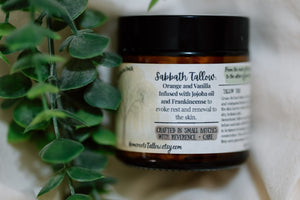 Sabbath Whipped Tallow (orange + vanilla)