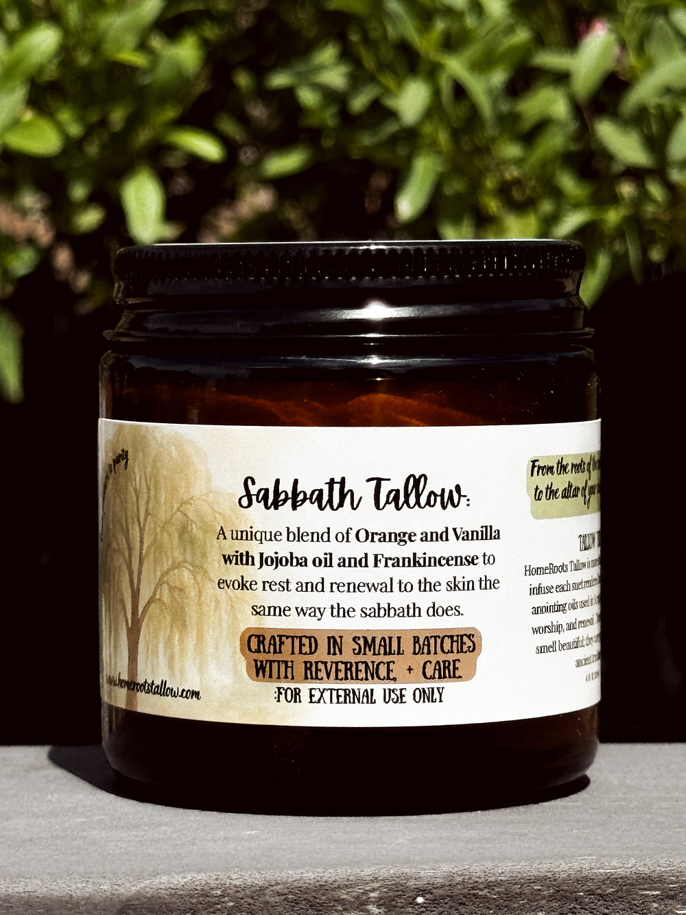 Sabbath Whipped Tallow (orange + vanilla)