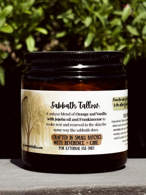 Sabbath Whipped Tallow (orange + vanilla)