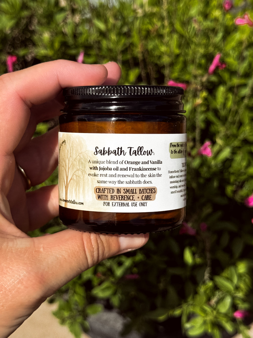 Sabbath Whipped Tallow (orange + vanilla)